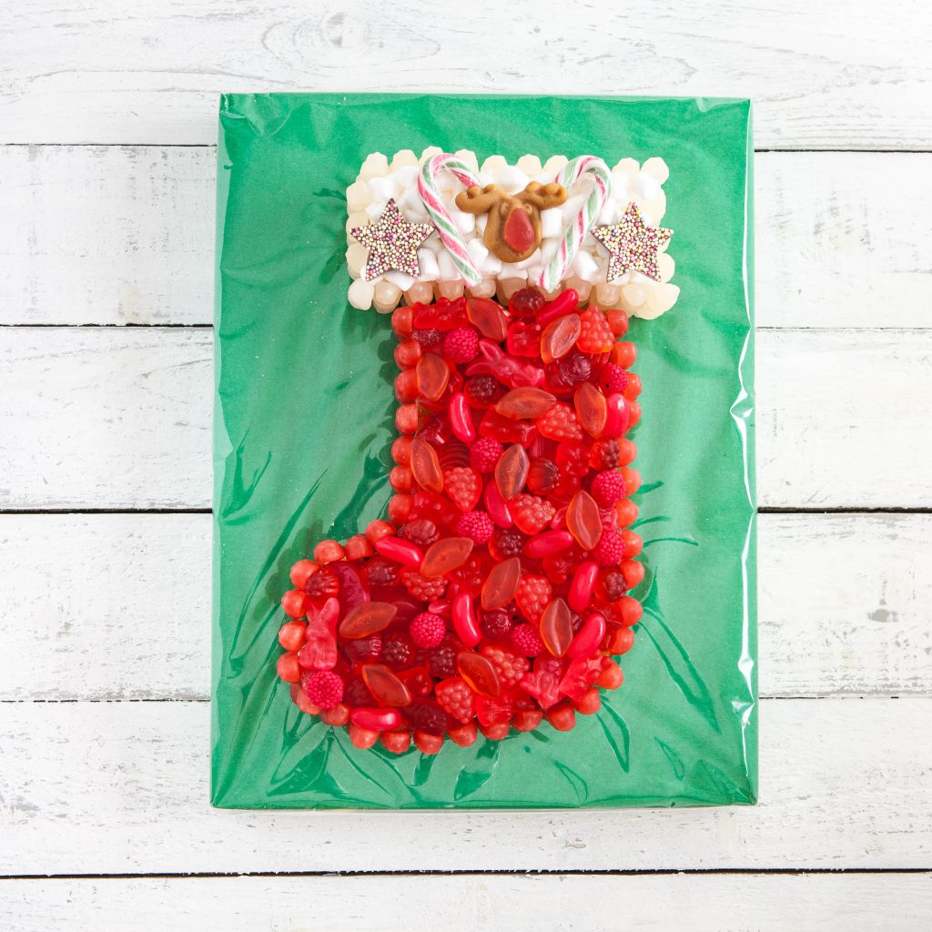 Christmas Stocking Sweet Cake