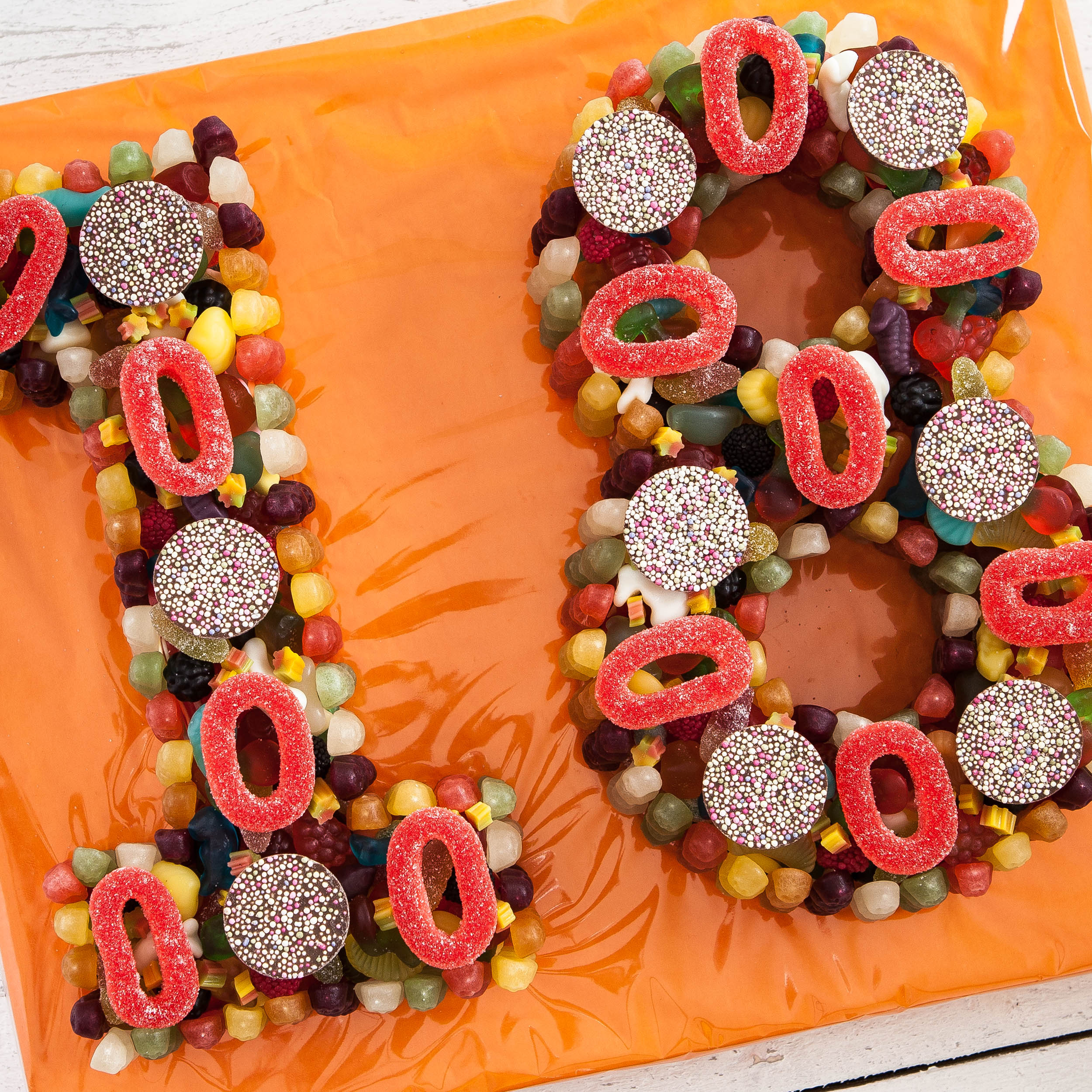 Handmade Any Double Number Mini Jelly Baby Sweet Cake