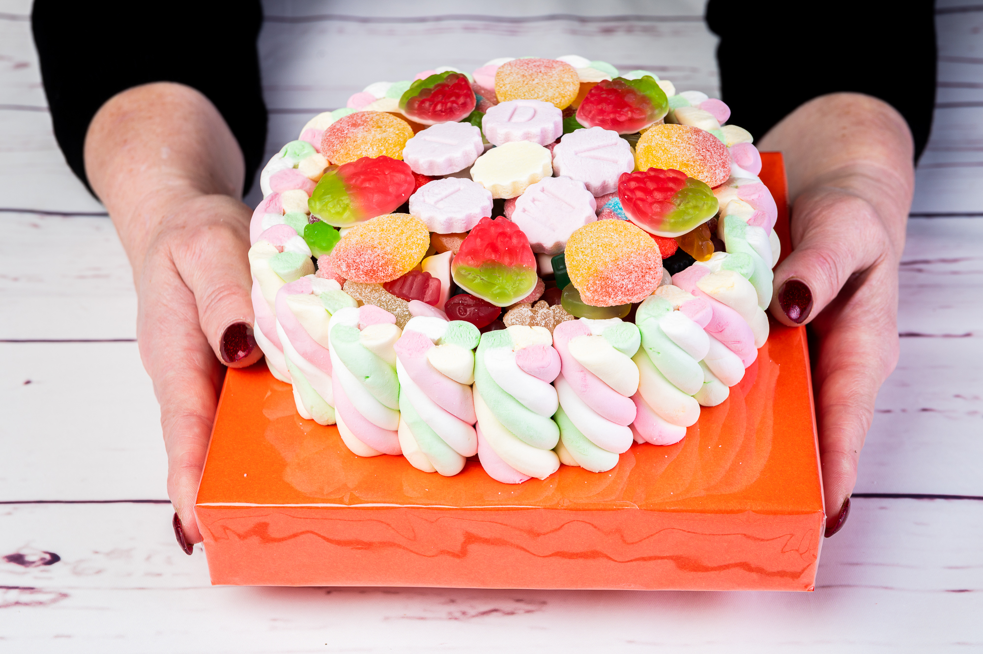 Handmade Twist Mallow Sweet Cake