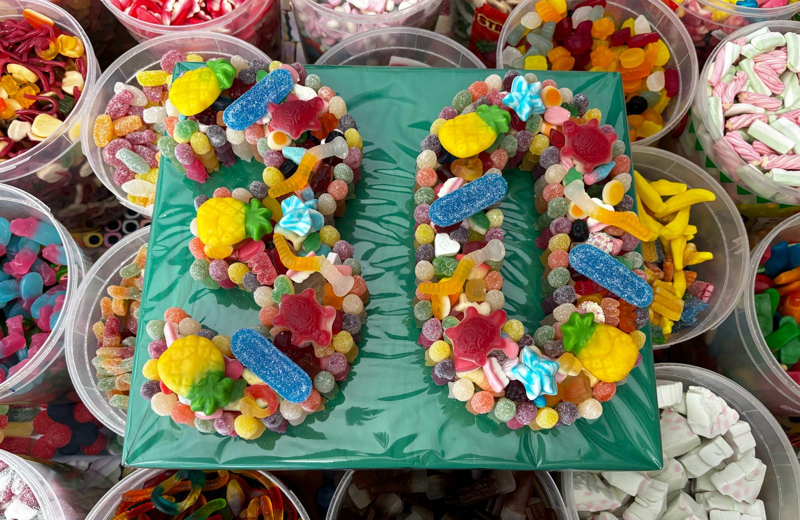 Handmade Any Double Number Jelly Babies with Hats (Dew Dew's) Sweet Cake