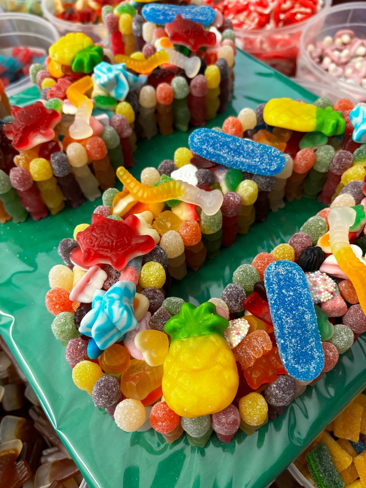 Handmade Any Double Number Jelly Babies with Hats (Dew Dew's) Sweet Cake